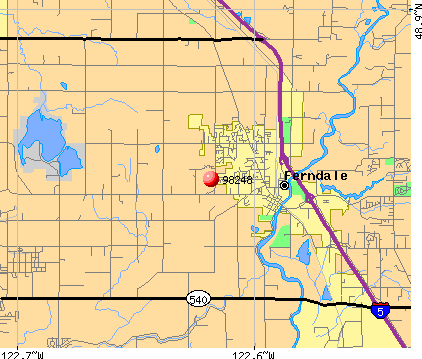 Ferndale Washington Map