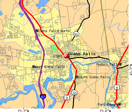 Zip Code For Glens Falls Ny