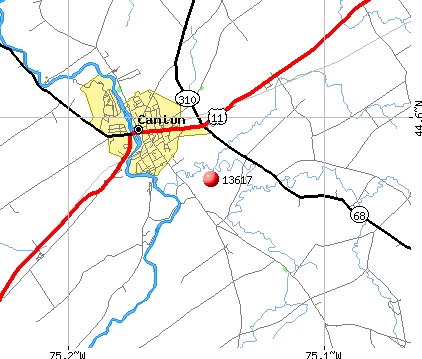 13617 Zip Code (Canton, New York) Profile - homes, apartments, schools ...