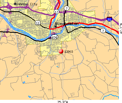 13903 Zip Code (Binghamton, New York) Profile - homes, apartments ...
