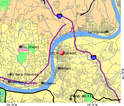 15139 Zip Code (Oakmont, Pennsylvania) Profile - homes, apartments ...