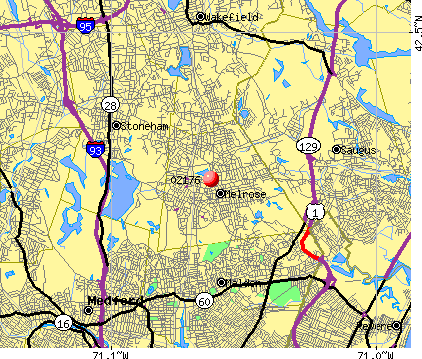 02176 Zip Code (Melrose, Massachusetts) Profile - homes, apartments