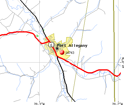 16743 Zip Code (Port Allegany, Pennsylvania) Profile - homes ...