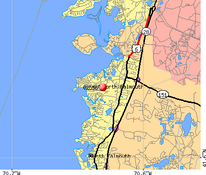 02556 Zip Code (North Falmouth, Massachusetts) Profile - homes ...
