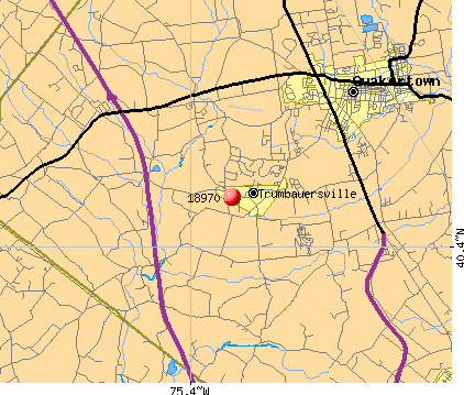 18970 Zip Code (trumbauersville, Pennsylvania) Profile - Homes 