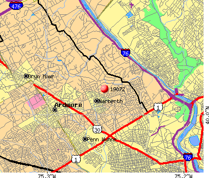 19072 Zip Code (Narberth, Pennsylvania) Profile - homes, apartments ...