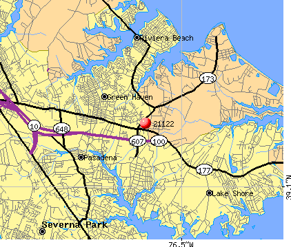 21122 Zip Code (Lake Shore, Maryland) Profile - homes, apartments ...