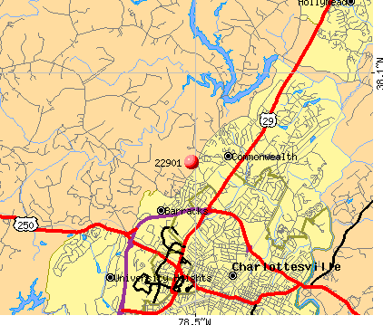 Charlottesville Va Zip Code Map 22901 Zip Code (Charlottesville, Virginia) Profile   homes 