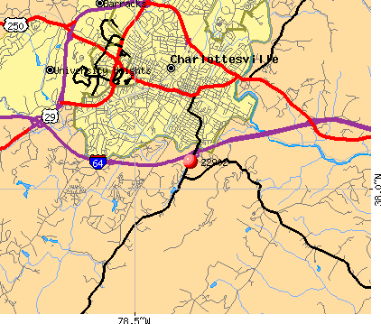 Charlottesville Va Zip Code Map 22902 Zip Code (Charlottesville, Virginia) Profile   homes 