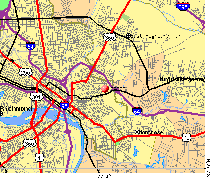 23223 Zip Code (East Highland Park, Virginia) Profile - homes ...