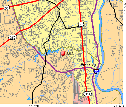 23234 Zip Code (Richmond, Virginia) Profile - homes, apartments ...