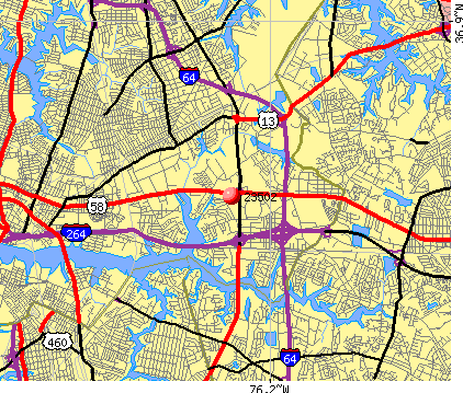 Zip Code Map Norfolk Va - Map