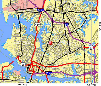 23509 Zip Code (Norfolk, Virginia) Profile - homes, apartments, schools ...