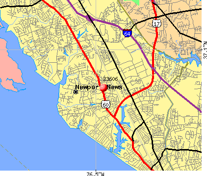 23606 Zip Code (Newport News, Virginia) Profile - homes, apartments ...