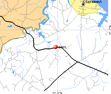 23881 Zip Code (Surry, Virginia) Profile - homes, apartments, schools ...