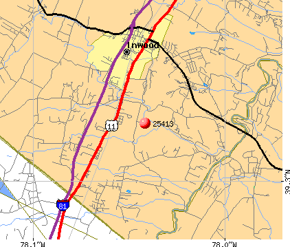 Inwood Wv Zip Code
