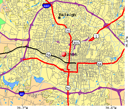 Raleigh Nc Zip Code Map Free - United States Map