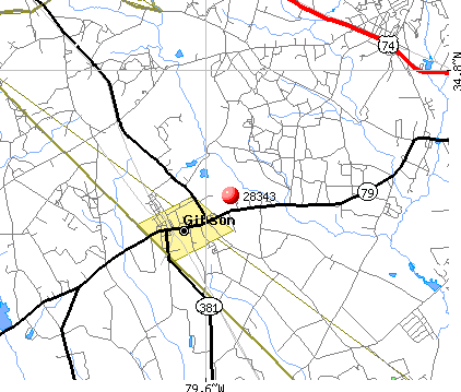 28343 Zip Code (Gibson, North Carolina) Profile - homes, apartments ...