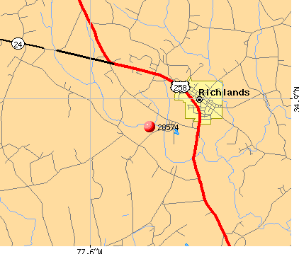 28574 Zip Code (Richlands, North Carolina) Profile - homes, apartments ...