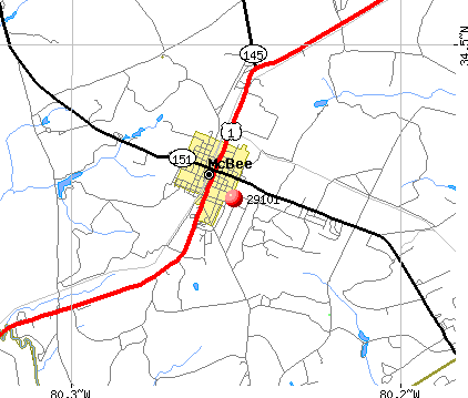 29101 Zip Code (McBee, South Carolina) Profile - homes, apartments ...