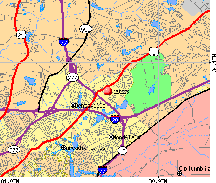 29223 Zip Code (Dentsville, South Carolina) Profile - homes, apartments ...