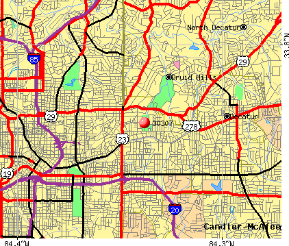 30307 Zip Code (Atlanta, Georgia) Profile - homes, apartments, schools ...