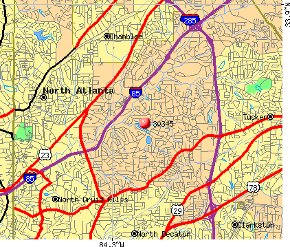 30345 Zip Code (Georgia) Profile - homes, apartments, schools ...