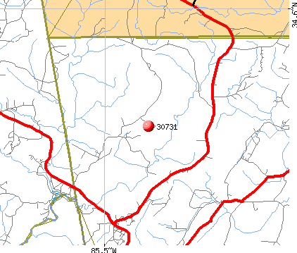 30731 Zip Code (Menlo, Georgia) Profile - homes, apartments, schools ...