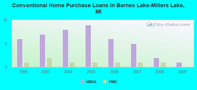 Conventional Home Purchase Loans in Barnes Lake-Millers Lake, MI