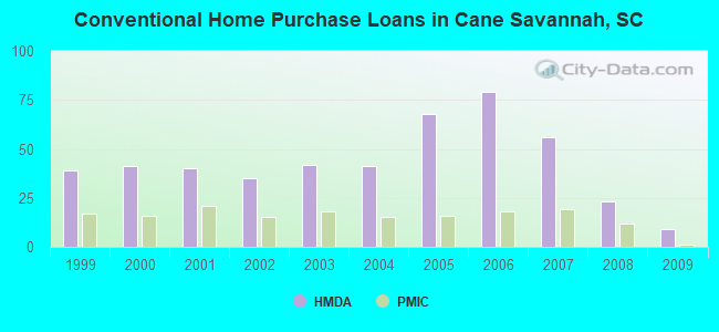 Conventional Home Purchase Loans in Cane Savannah, SC