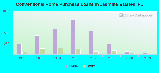 Conventional Home Purchase Loans in Jasmine Estates, FL