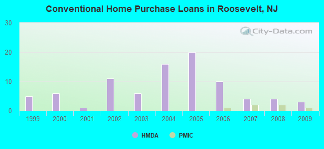 Conventional Home Purchase Loans in Roosevelt, NJ