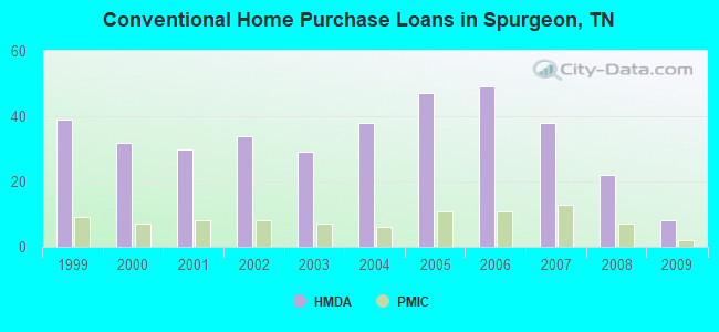 Conventional Home Purchase Loans in Spurgeon, TN