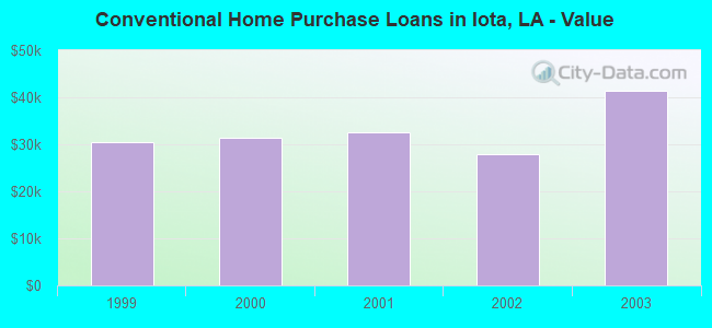 Conventional Home Purchase Loans in Iota, LA - Value