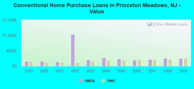 Conventional Home Purchase Loans in Princeton Meadows, NJ - Value