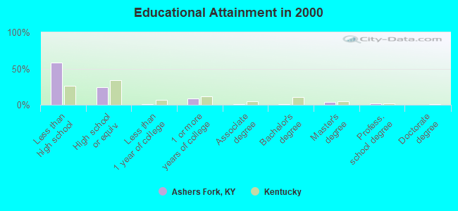 Educational Attainment in 2000