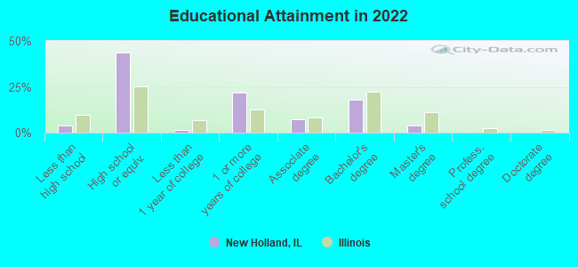 New Holland Illinois Il 62671 Profile Population Maps