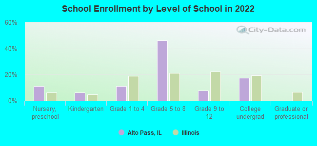 School Enrollment by Level of School in 2022