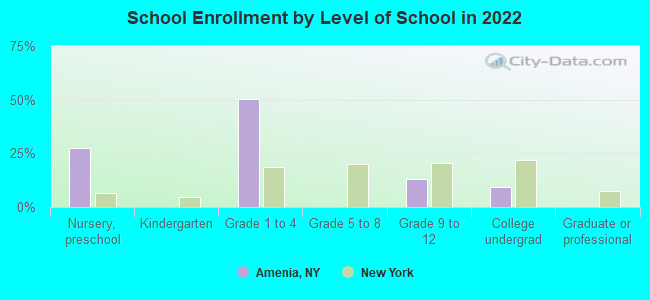 School Enrollment by Level of School in 2022