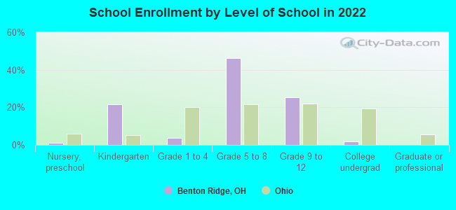 School Enrollment by Level of School in 2022