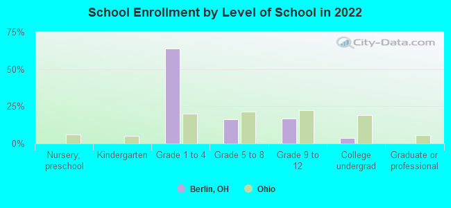 School Enrollment by Level of School in 2022