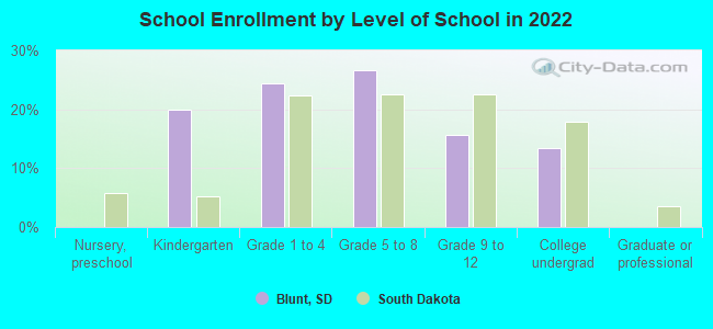 School Enrollment by Level of School in 2022