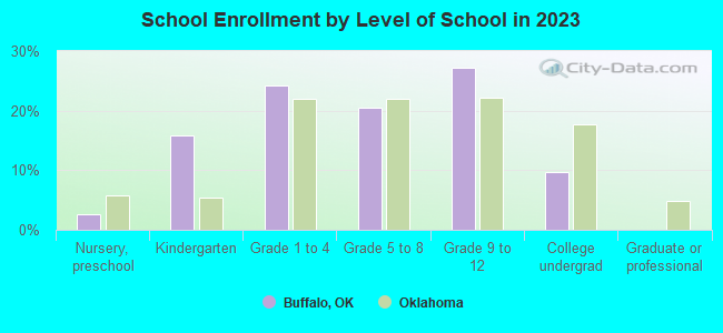 School Enrollment by Level of School in 2022