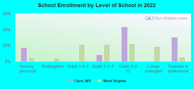 School Enrollment by Level of School in 2022