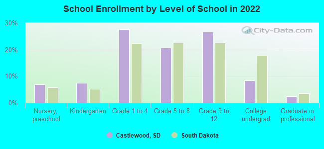 School Enrollment by Level of School in 2022