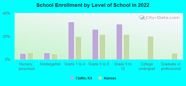 School Enrollment by Level of School in 2022