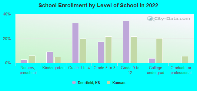 School Enrollment by Level of School in 2022