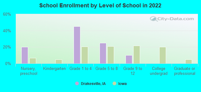 School Enrollment by Level of School in 2022