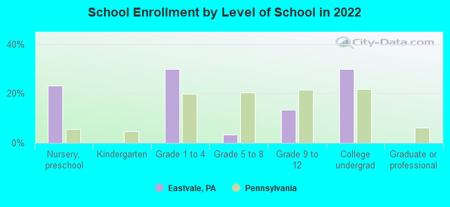 School Enrollment by Level of School in 2022