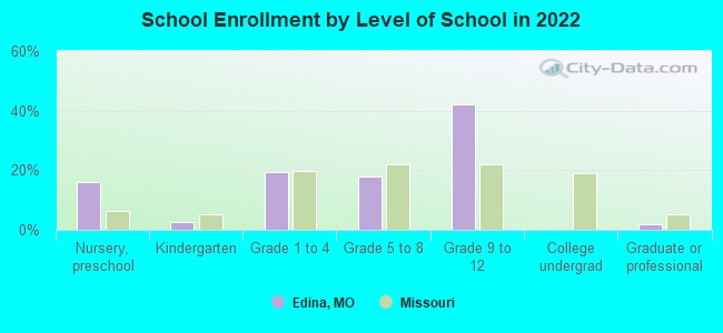 School Enrollment by Level of School in 2022